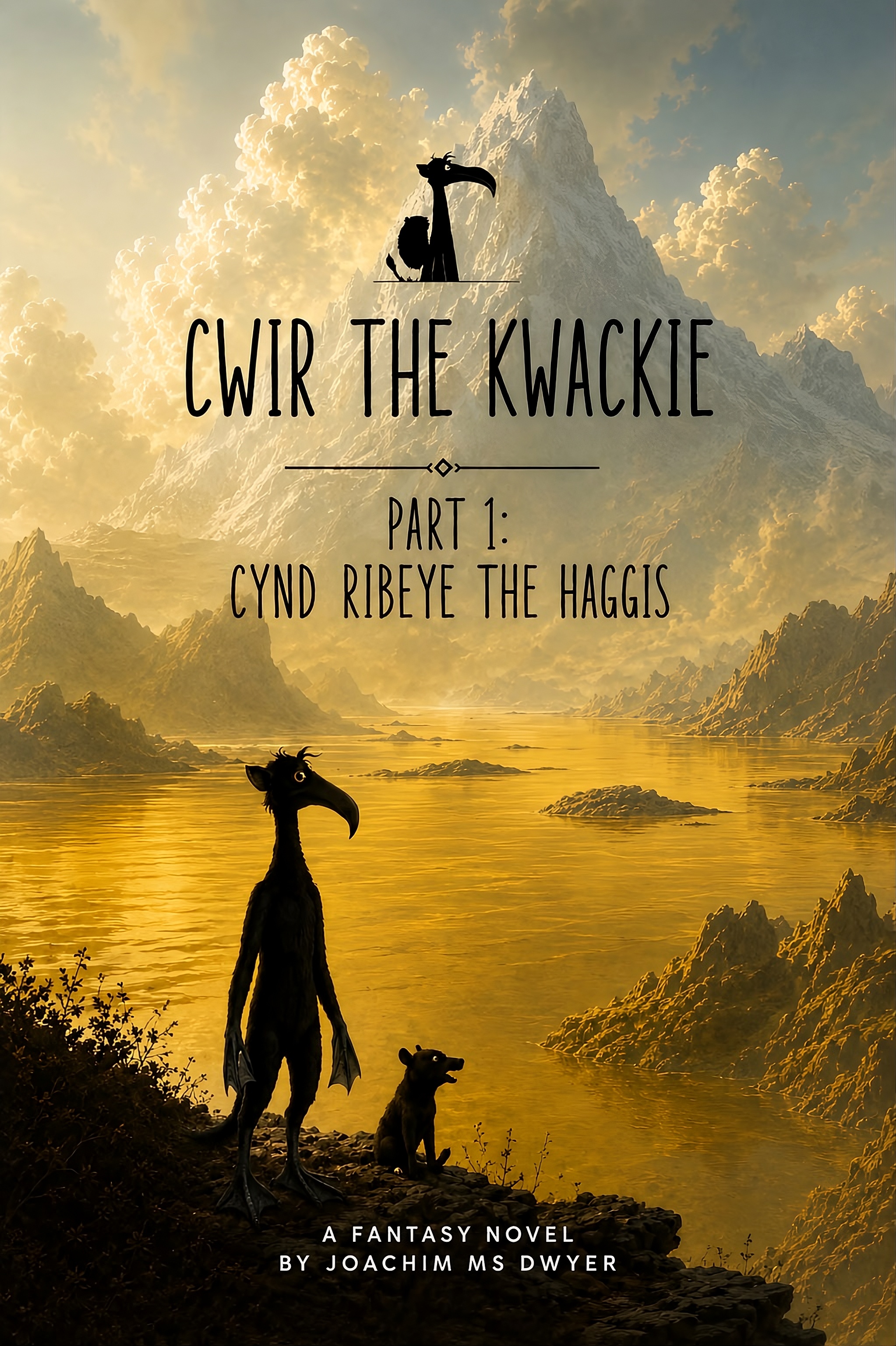 Cwir the Kwackie: Part 1: Cynd Ribeye the Haggis - book cover